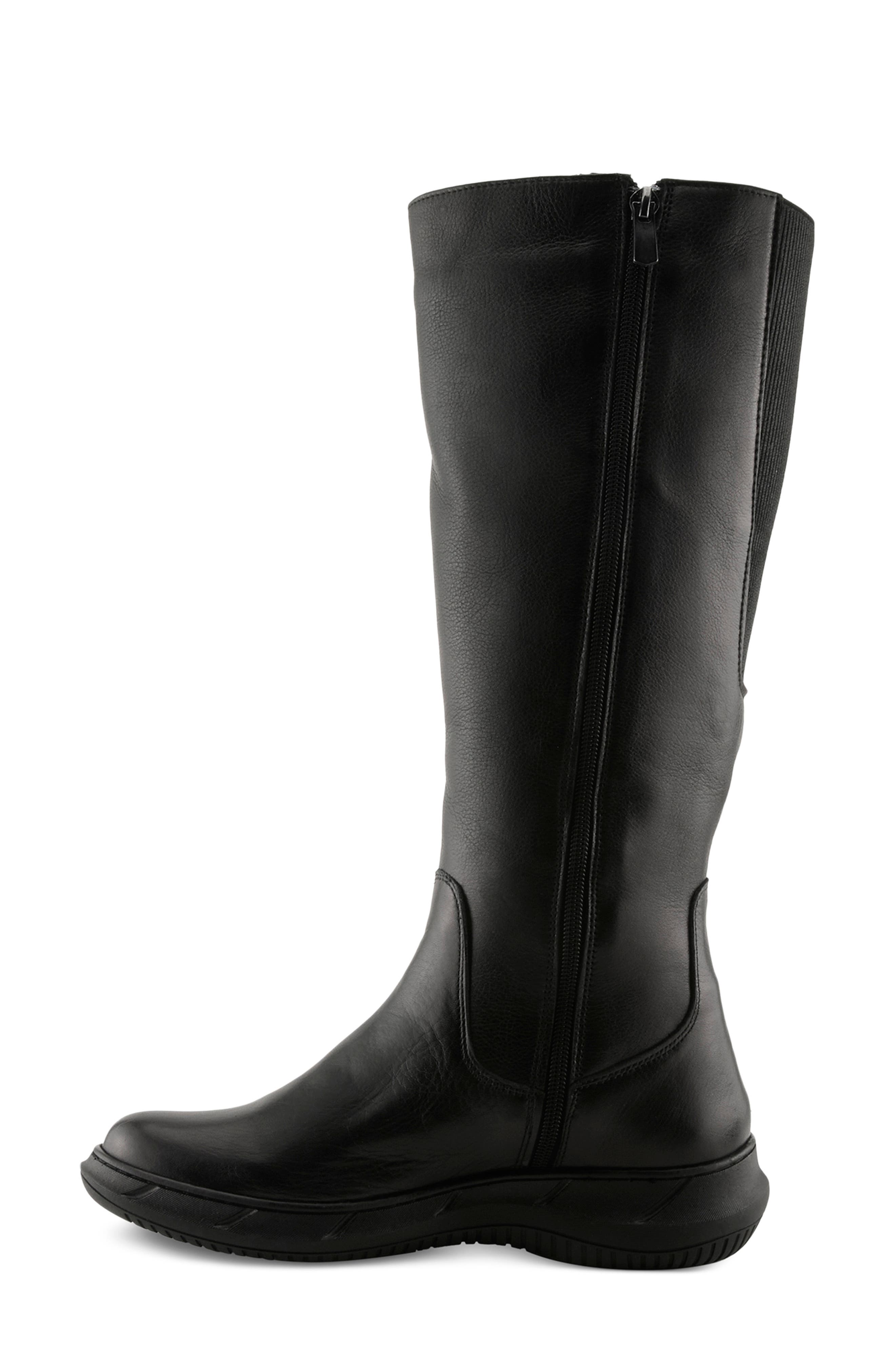 Katieknox Tall Boot, Alternate, color, BLACK