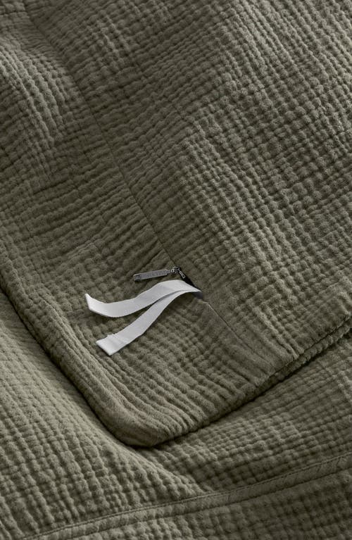 Boll & Branch Dream Duvet Set In Green