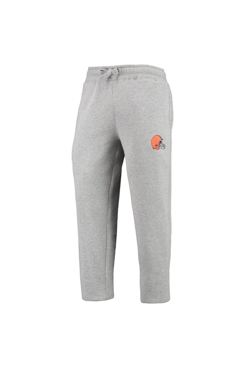 Men's Gray Cleveland Browns Starter Option Run Sweatpants, Alternate, color, Heather Gray