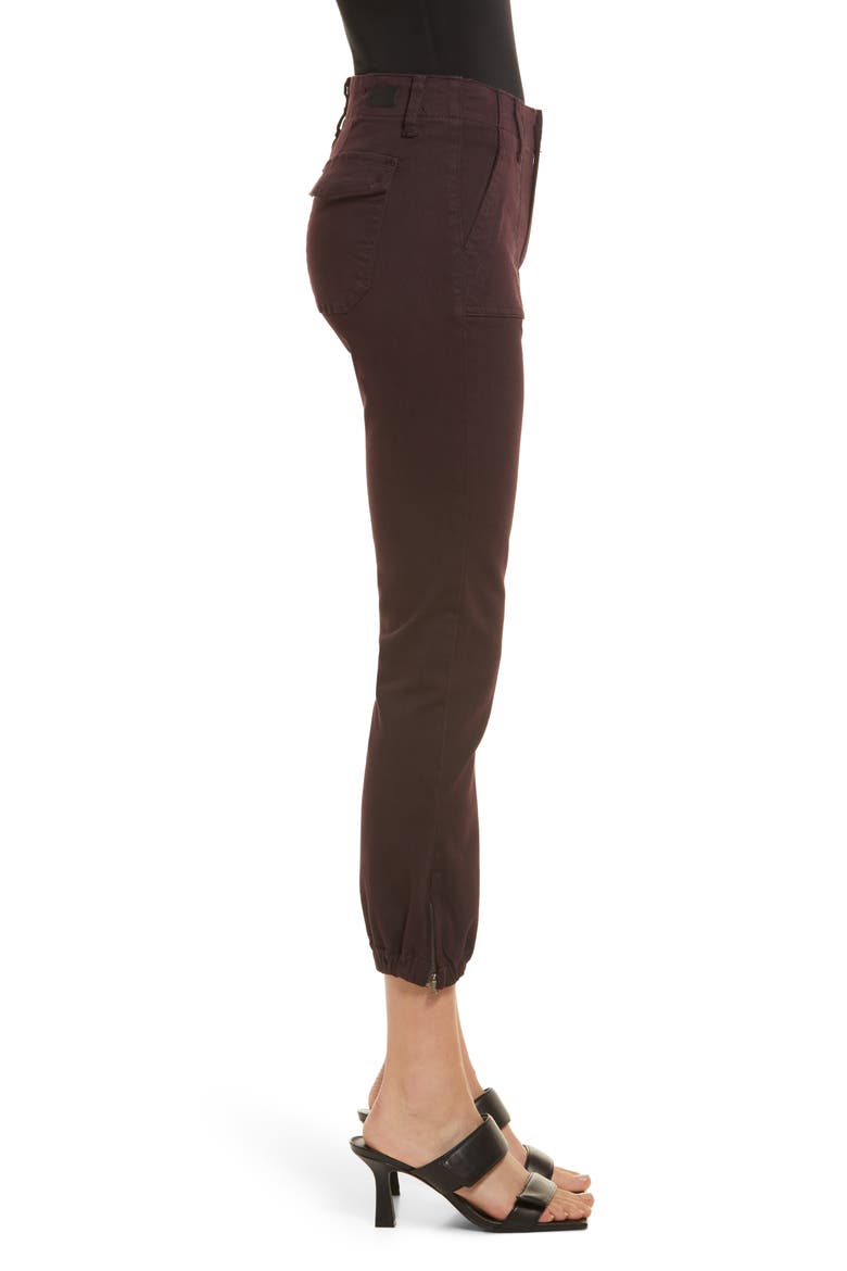 Mayslie Jogger Jeans, Alternate, color, VINTAGE BLACK CHERRY