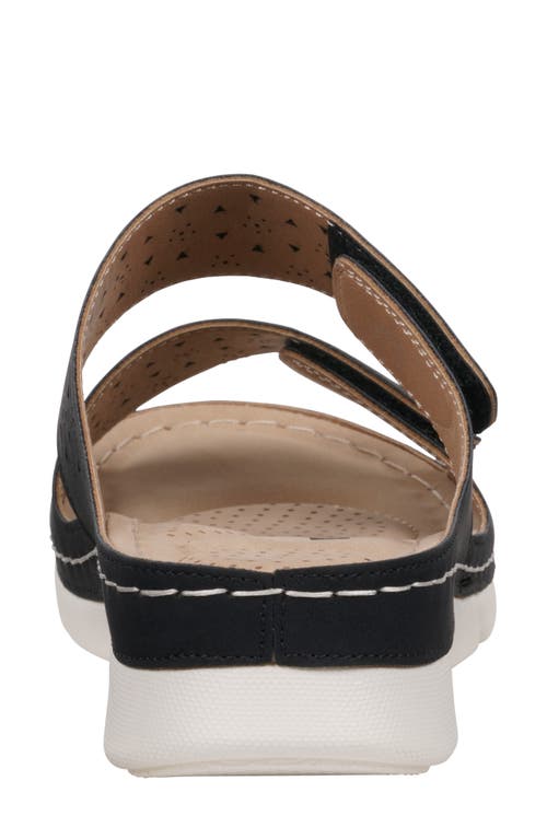 Gc Shoes Verna Slide Sandal In Black