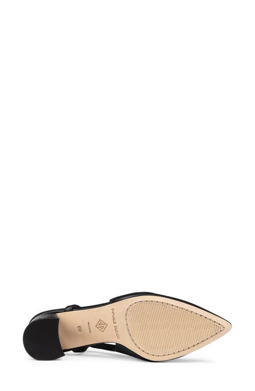 Donald Pliner Song Slingback Pointed Toe Pump In Black