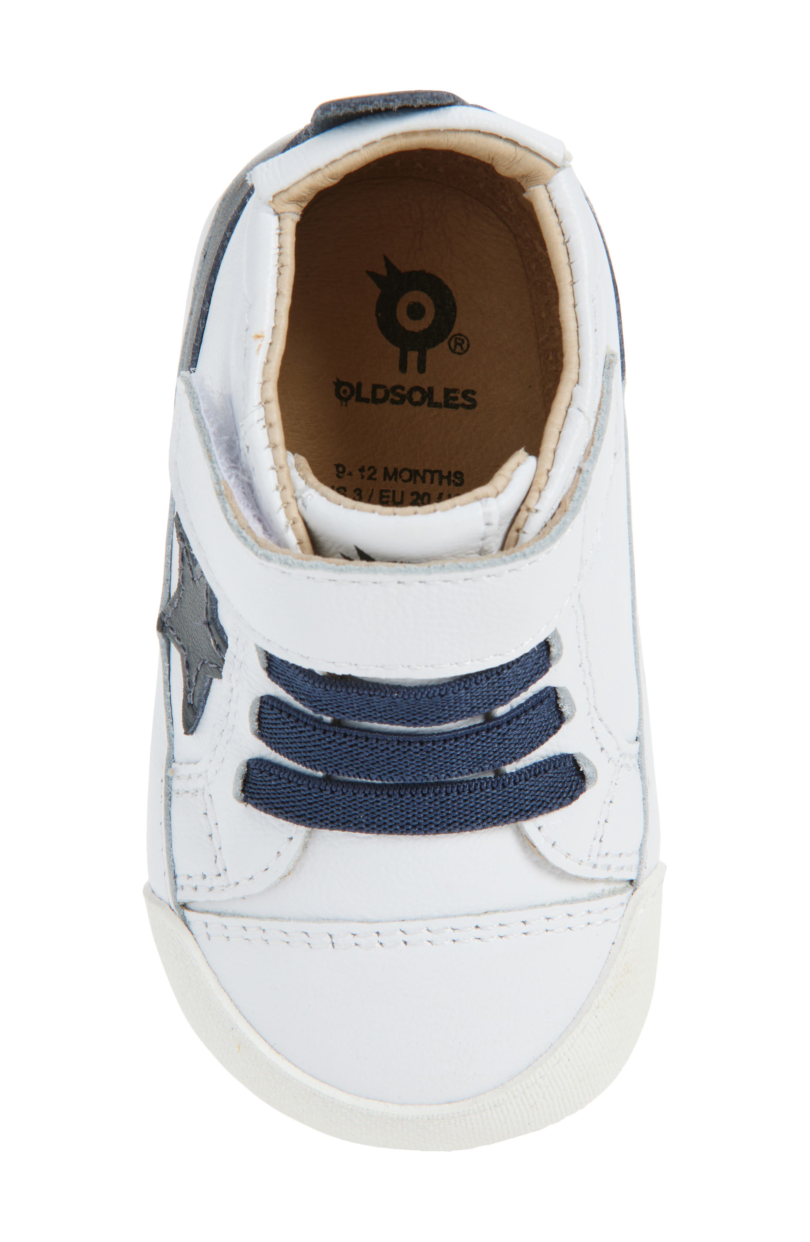Kids' Platinum Bub Sneaker, Alternate, color, SNOW/NAVY/NAVY