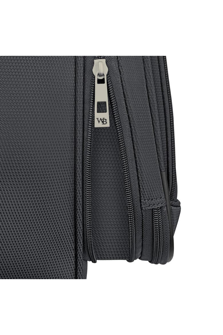 Stratford Softside 25" Medium Checked Spinner Luggage, Alternate, color, Graphite