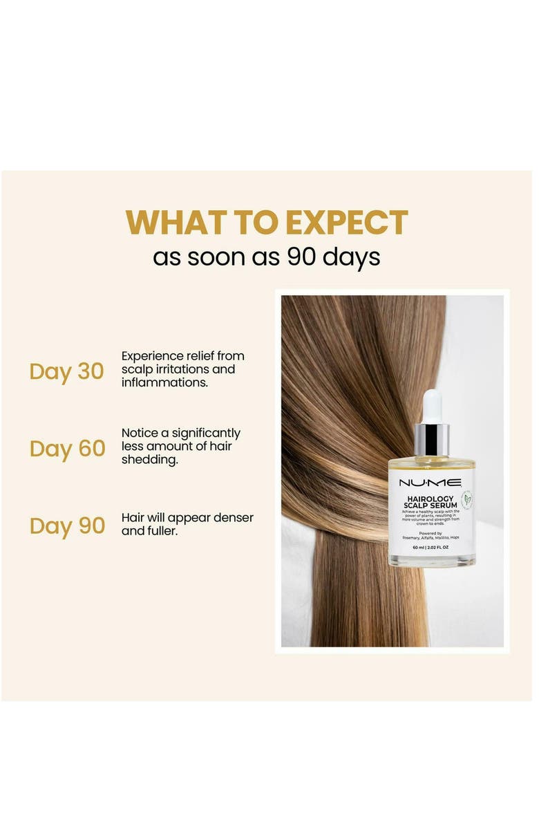 NUME Vegan Scalp Support Serum | Daily care for thinning hair, Alternate, color, Clear