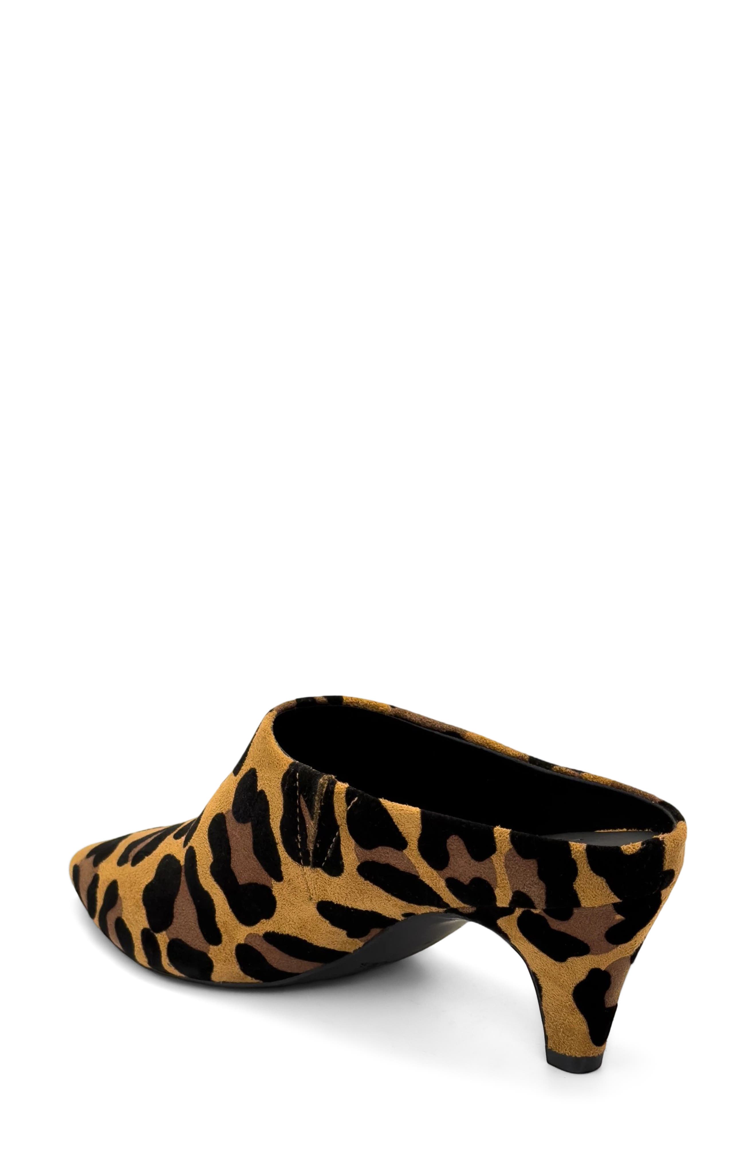 Liz Heeled Mule, Alternate, color, CAMEL MULTI