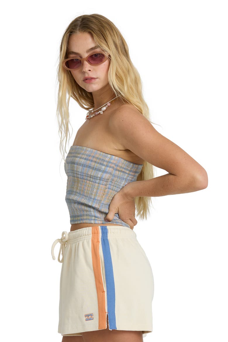 Keep It Simple Smocked Tube Top, Alternate, color, TWILIGHT BLUE
