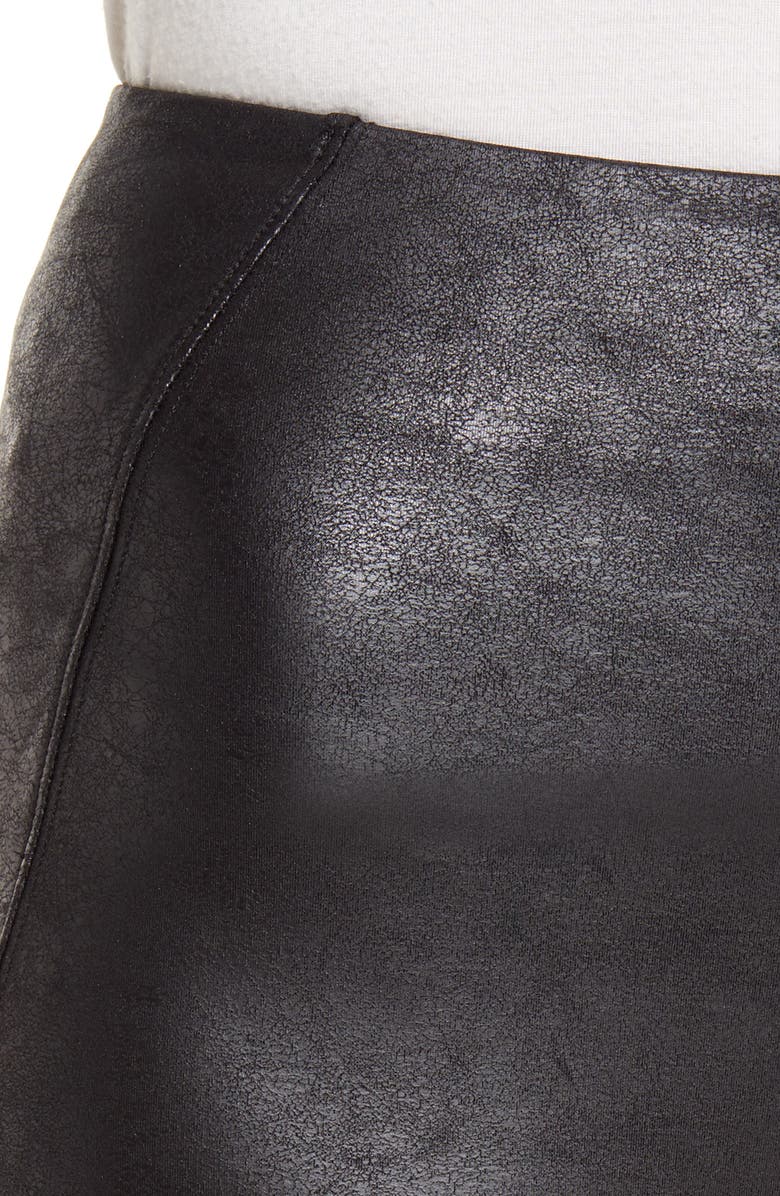 Lysse 'Lyssentials Matilda Foil Leggings, Alternate, color, Black