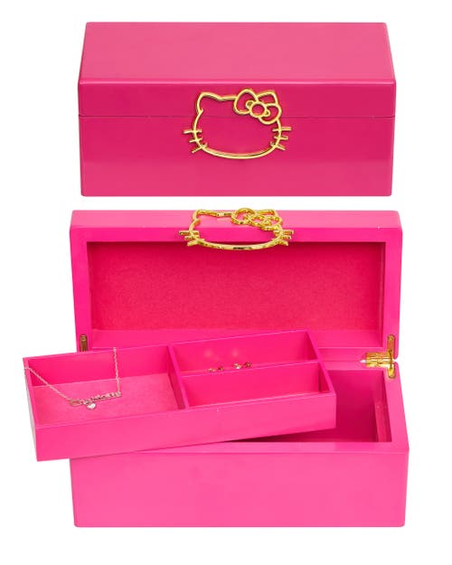 Hello Kitty Pink Jewelry Box In Pink