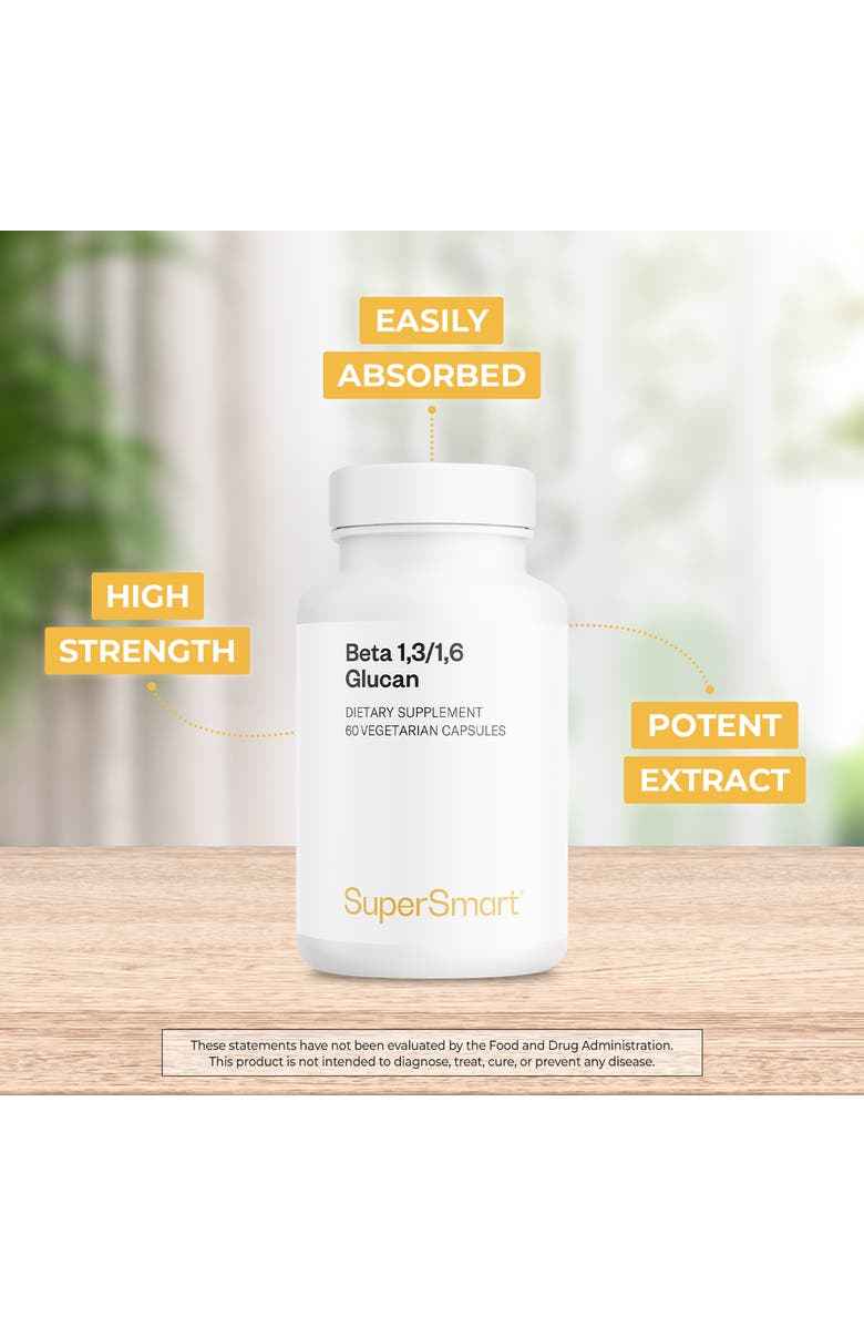 SuperSmart Beta Glucan Supplement 250mg, Alternate, color, 