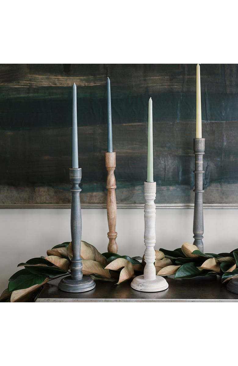 CG Hunter 9' Faux Green Magnolia Leaf Garland, Alternate, color,