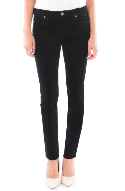 Diana Stretch Corduroy Skinny Pants (Regular & Petite)