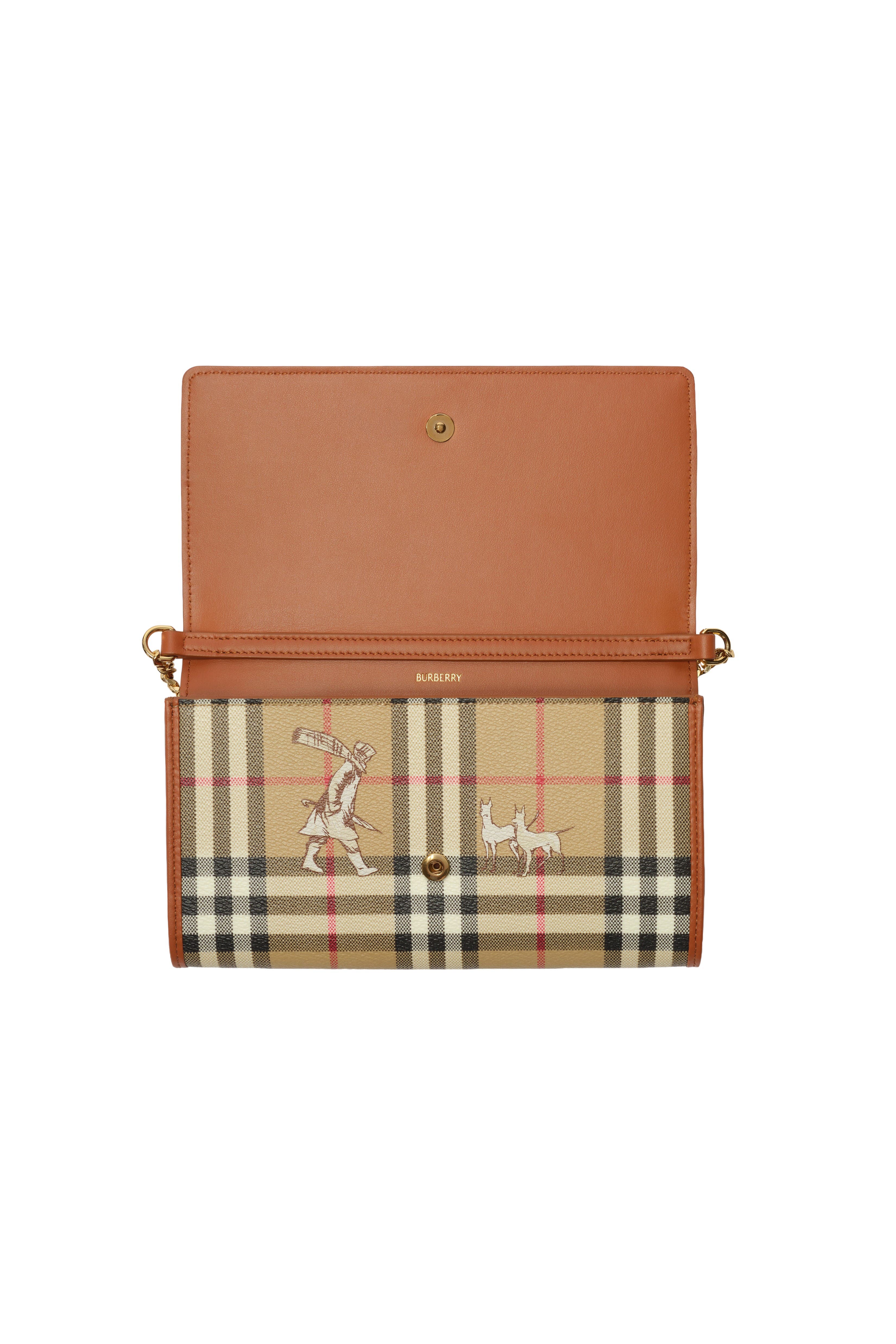 Check Mates Chain Strap Wallet, Alternate, color, Archive beige