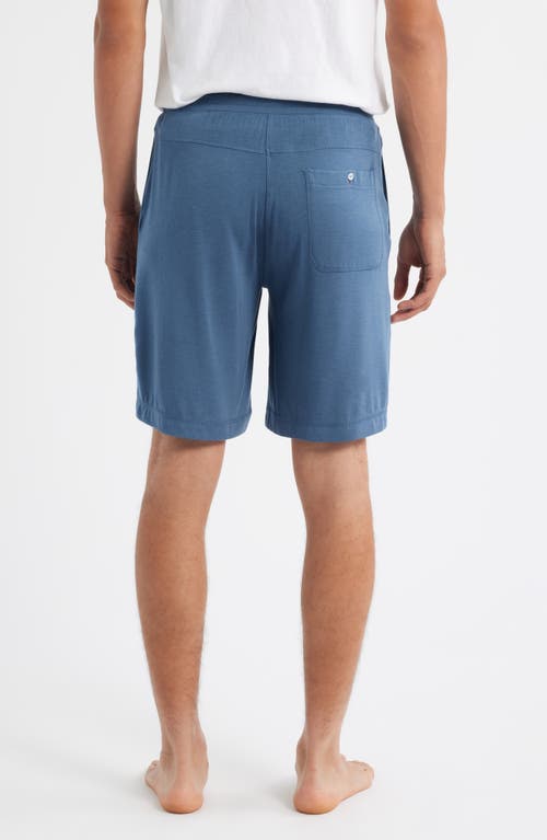 Daniel Buchler Modal Blend Pajama Shorts In Blue