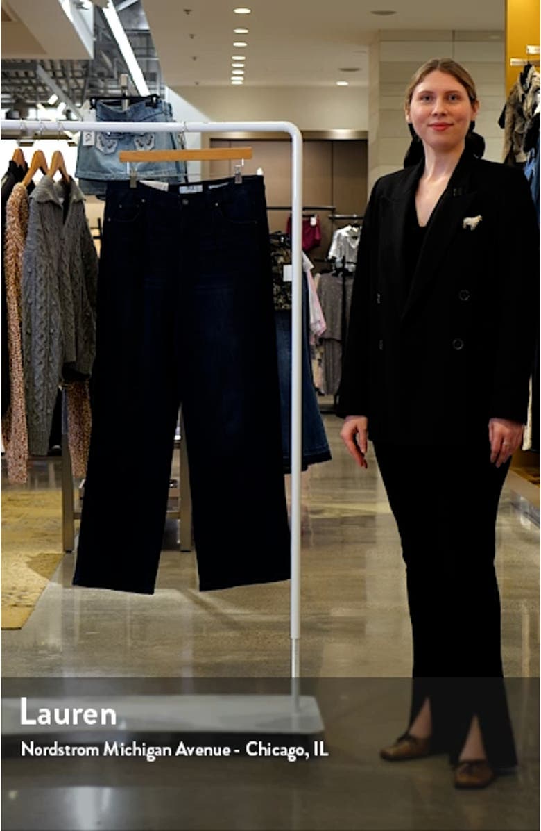 High Waist Wide Leg Jeans, sales video thumbnail