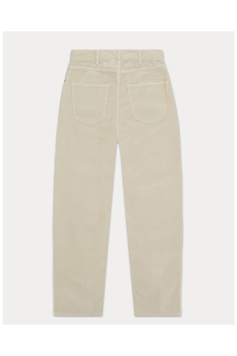 Juliette 5-Pocket Corduroy Trousers, Alternate, color, White