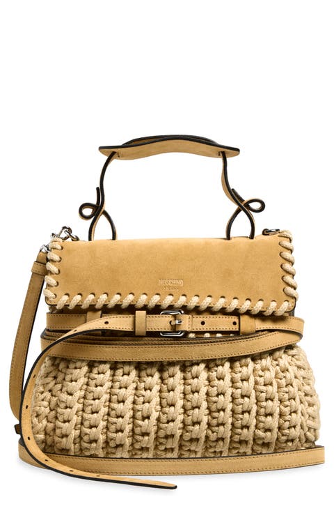 Tie Me Top Handle Bag
