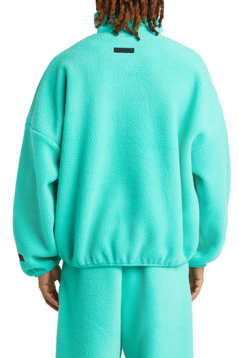 Half Zip Pullover, Alternate, color, MINT LEAF