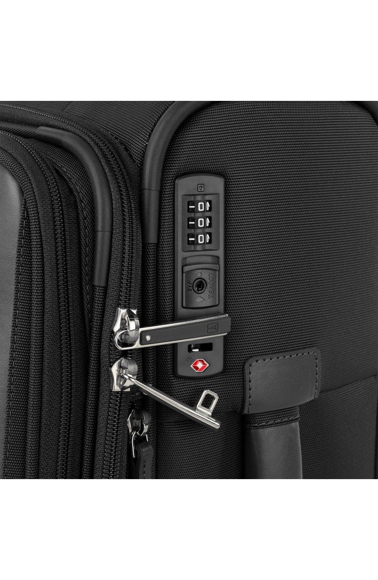 TRAVELPRO Versapack + Softside Carry On & Large Spinner Luggage Set, Alternate, color, Black