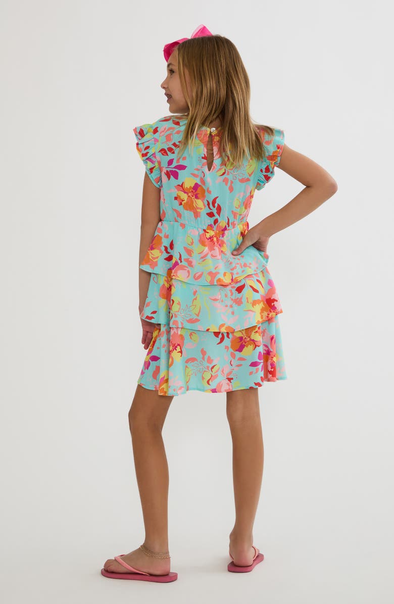 Beach Riot Kids' Little Honey Floral Dress, Alternate, color, 