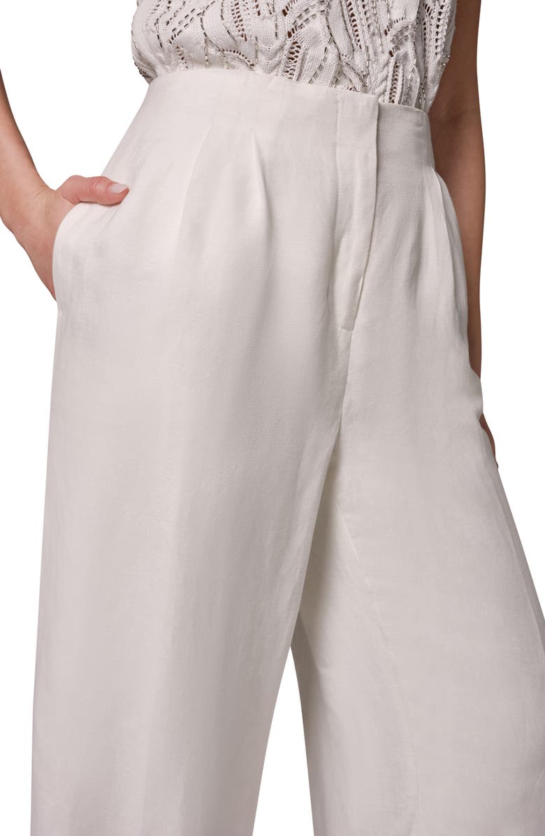 Donna Karan New York Pleated Wide Leg Pants, Alternate, color,