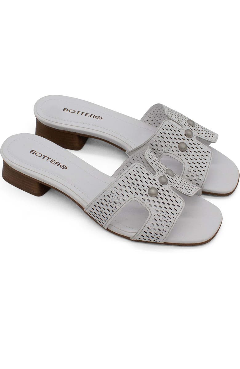 Bottero Botisabel Slide Sandal, Main, color, Blanco
