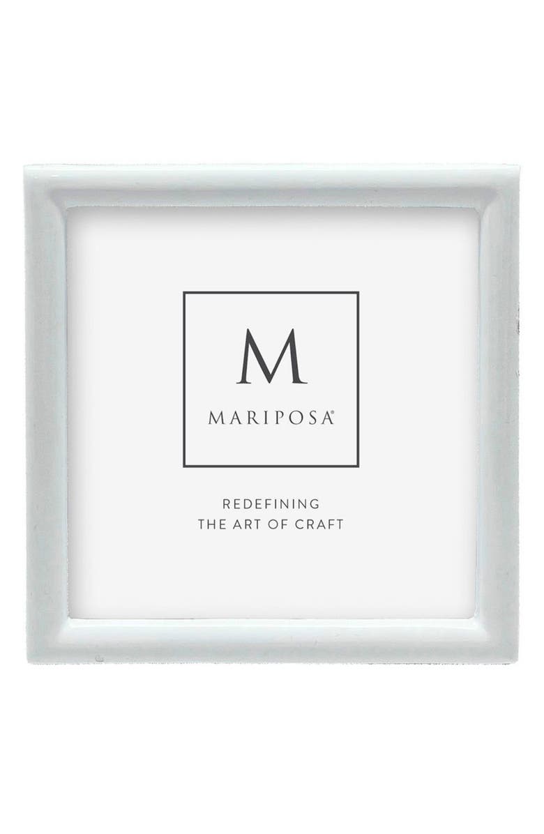 Mariposa Main Line Picture Frame5.86" L x 0.59" W x 7.75" H, Main, color, White