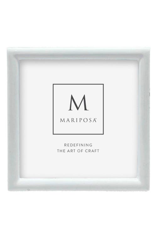 Mariposa Main Line Picture Frame5.86" L X 0.59" W X 7.75" H In White