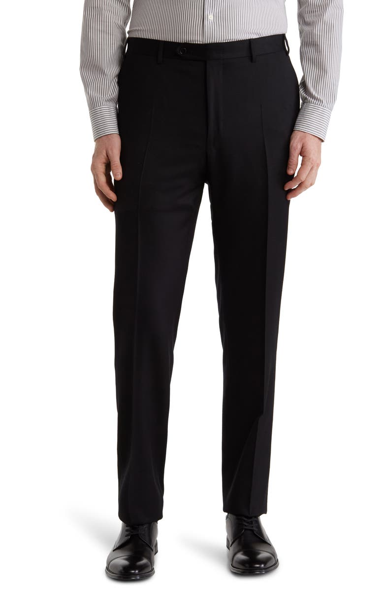 Canali Men's Lightweight Flannel Trousers, Main, color, 