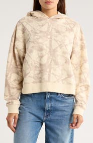 Hi Res '92 Camo Print Cropped Hoodie