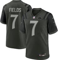 Nike Men's Nike Justin Fields Gotham Green New York Jets 2025 Rivalries Collection Game Jersey