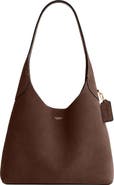 COACH Brooklyn 28 Suede Shoulder Bag