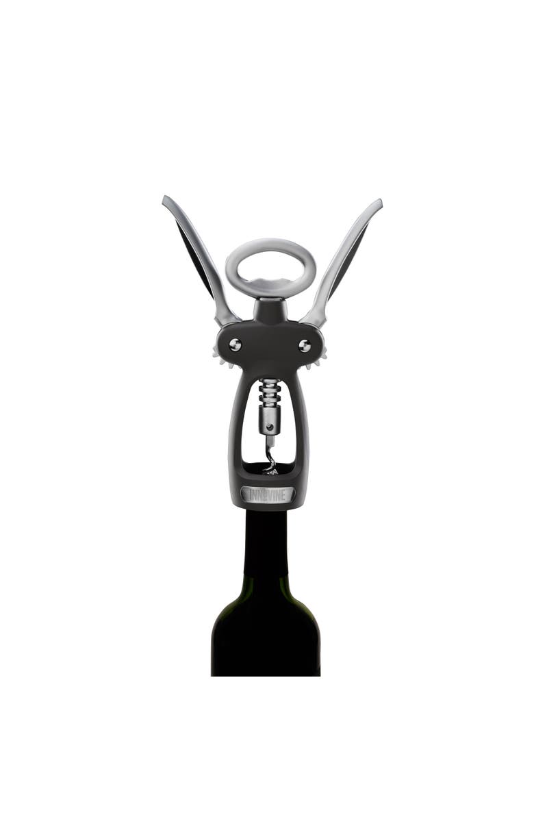 Innovine Double Lever Corkscrew, Alternate, color, Grey