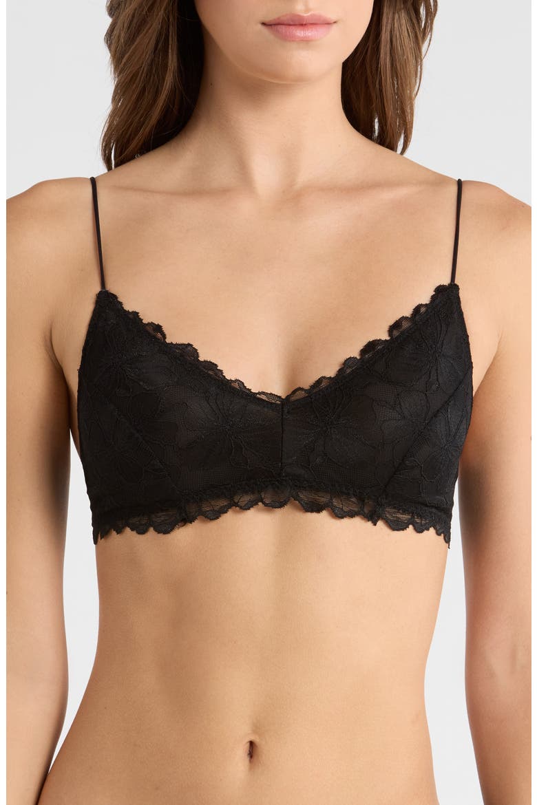 Jessa Lace Bralette, Main, color, BLACK
