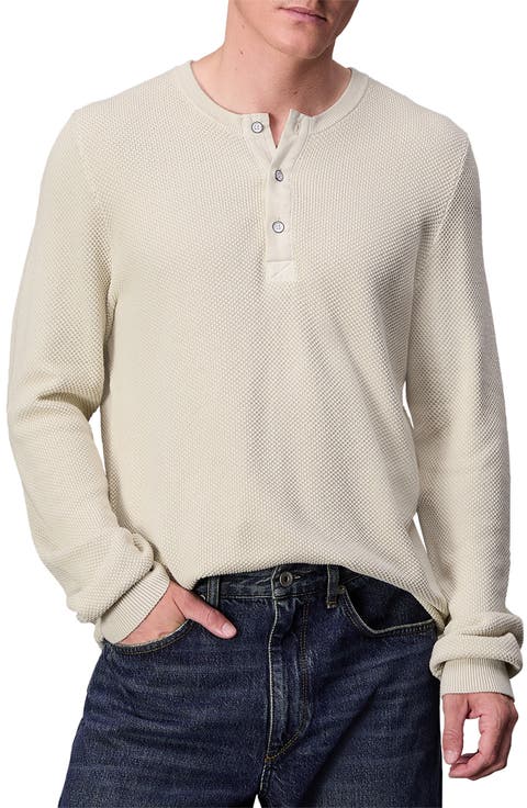 Dexter Washed Organic Cotton Henley