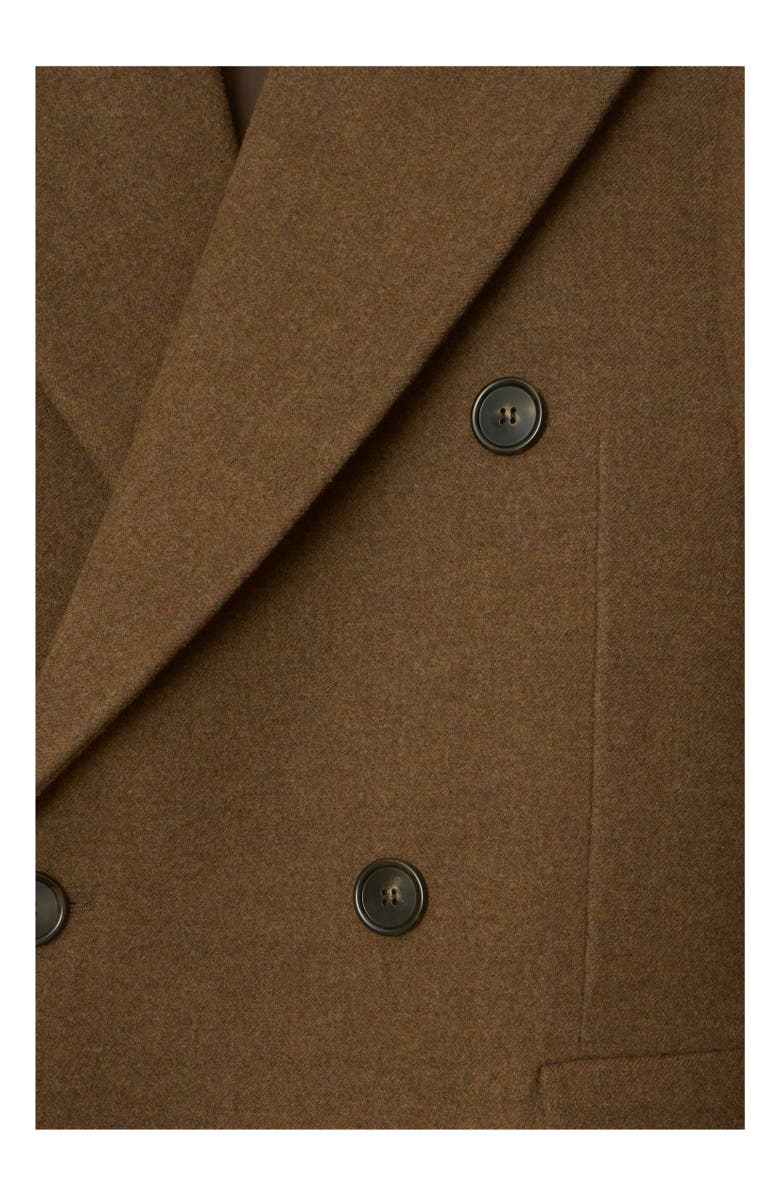 Burberry Wool Tailored Coat, Alternate, color, 