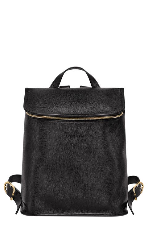 Le Foulonné Compact Leather Backpack