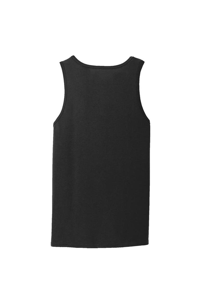 Men's Checkered Flag Sports White NASCAR Racing Tank Top, Alternate, color, Black