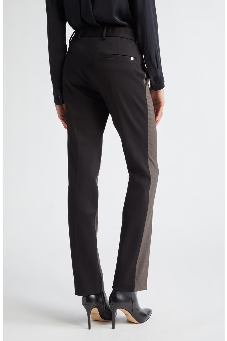 Colorblock Slim Fit Suit Pants, Alternate, color, LIGHT BROWN MELANGE - 21G