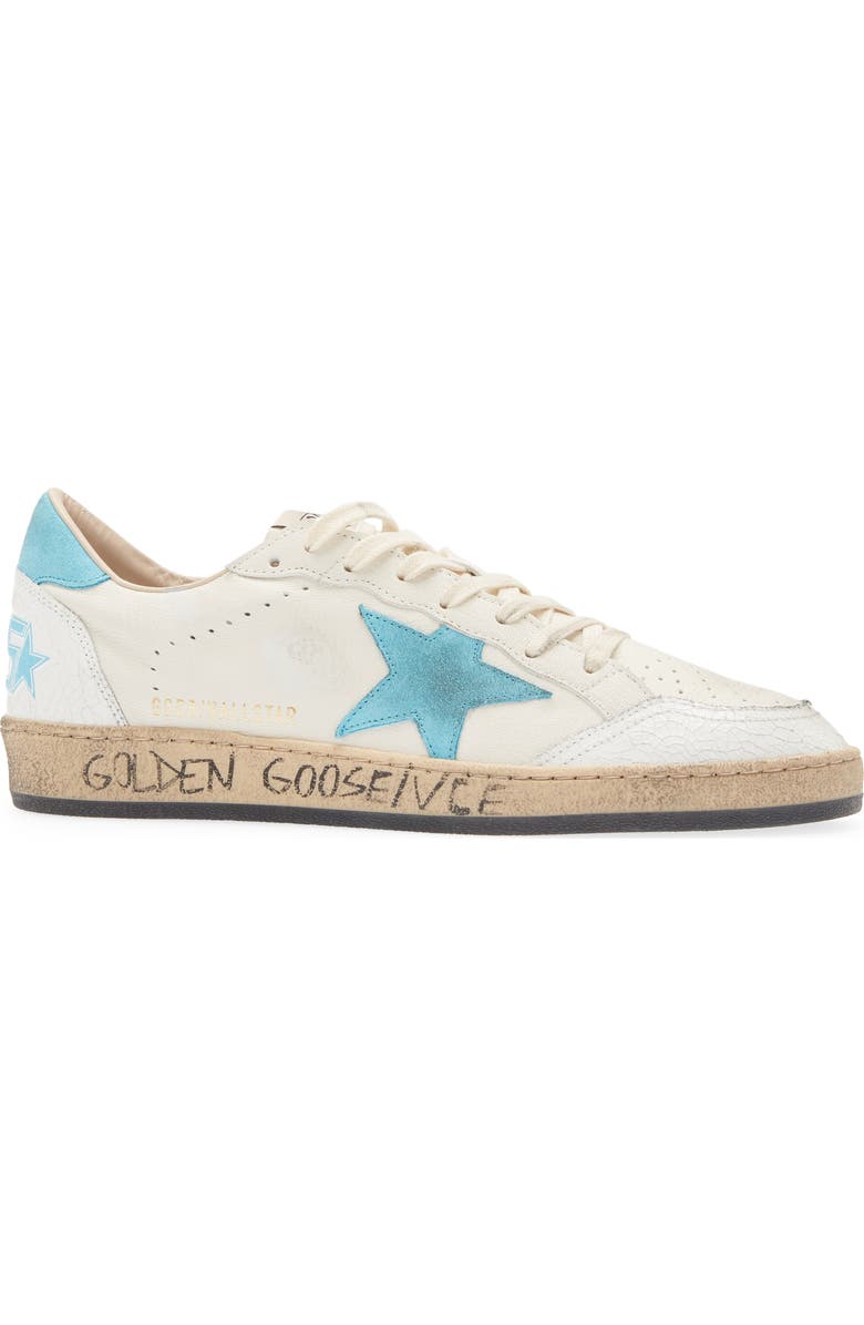 Golden Goose Ball Star Leather Low Top Sneaker, Alternate, color,