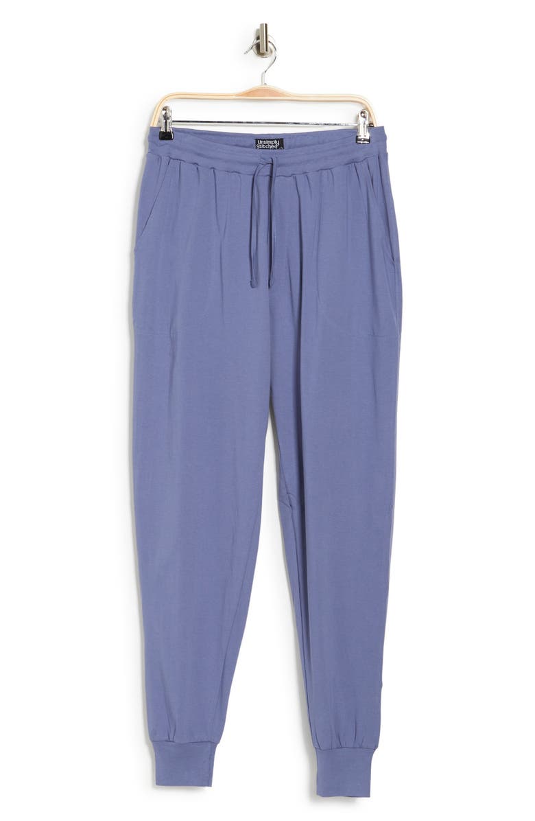 UNSIMPLY STITCHED Ligthweight Lounge Pants, Alternate, color, Denim Blue