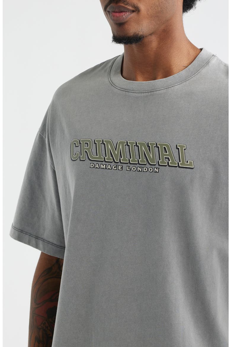 Statute Graphic T-Shirt, Alternate, color, GREY