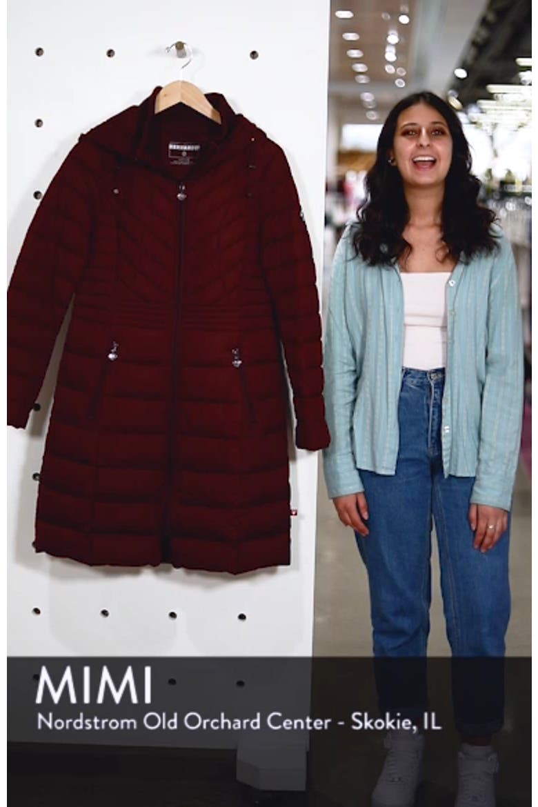 Stretch Quilted Walker Coat video