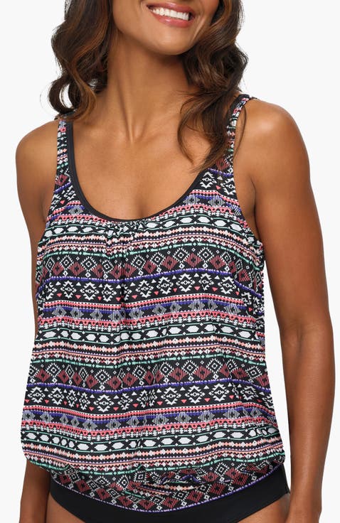 Oversized Tankini Top