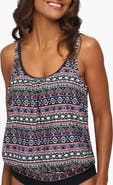 LASCANA Oversized Tankini Top