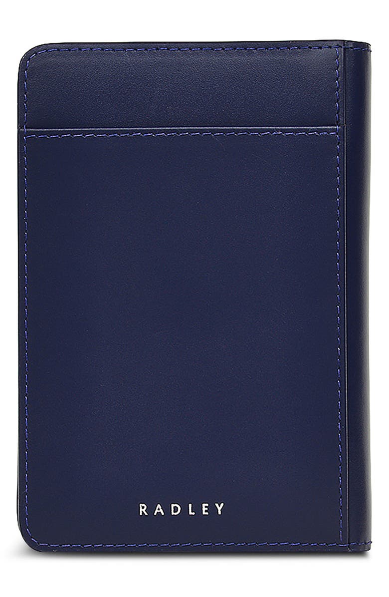 Radley Heritage Dog Outline Passport Cover, Alternate, color, Evenfall
