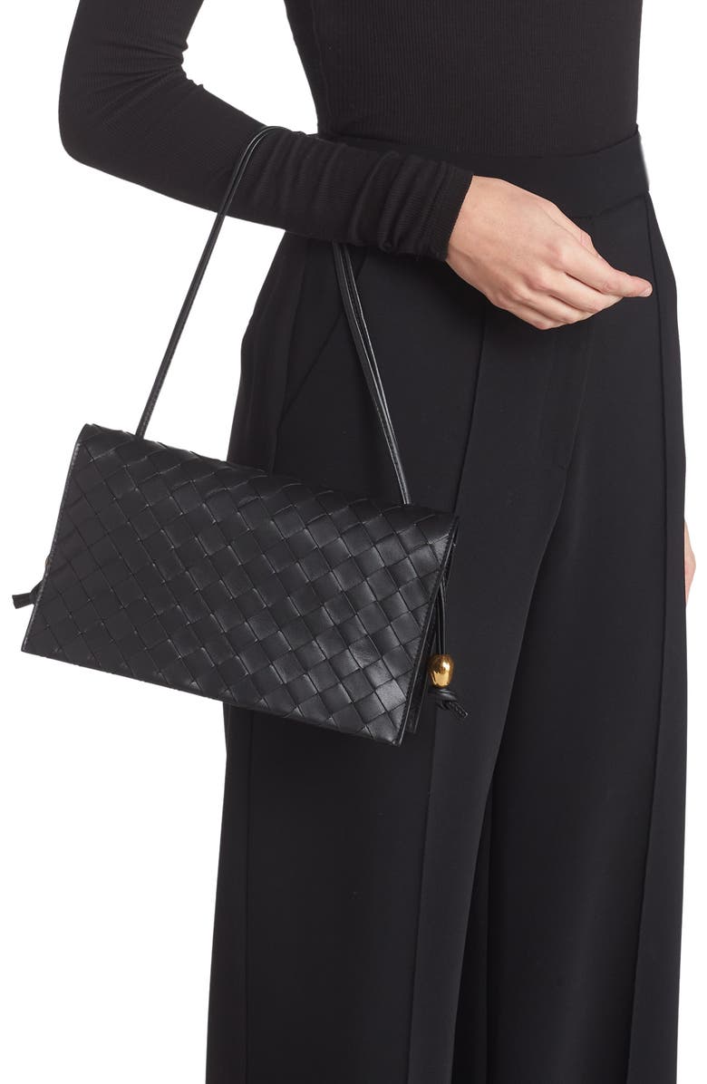 Bottega Veneta Trio Pouch Intrecciato Leather Shoulder Bag, Alternate, color,