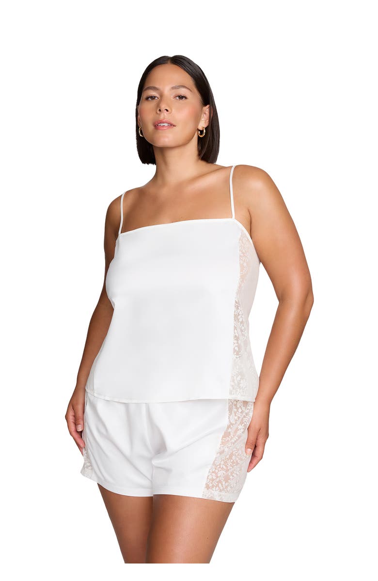 CUUP The Lace Panel Tank, Main, color, Salt