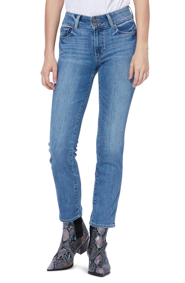 PAIGE Hidden Hills Ankle Straight Leg Jeans, Main, color,