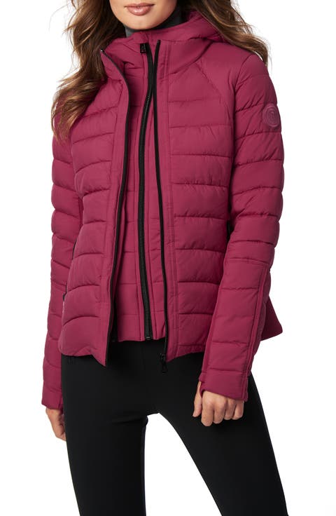 Hooded Quilted Water Repellent Jacket